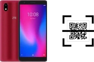 How to read QR codes on a ZTE Blade A3 2020?