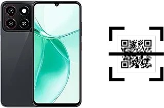 How to read QR codes on a ZTE Blade A35?