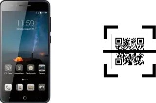 How to read QR codes on a ZTE Blade A612?