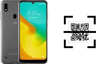 How to read QR codes on a ZTE Blade A7 Prime?