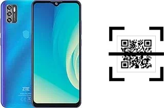 How to read QR codes on a ZTE Blade A7s 2020?