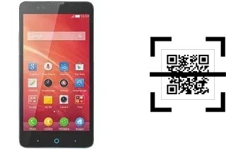 How to read QR codes on a ZTE V5 Lux?