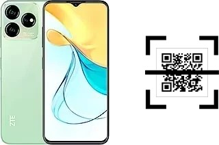 How to read QR codes on a ZTE Blade V50 Design 4G?