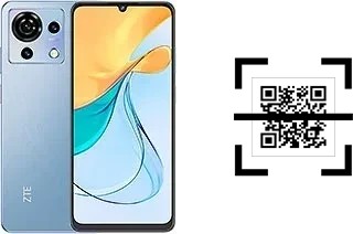 How to read QR codes on a ZTE Blade V50 Vita?