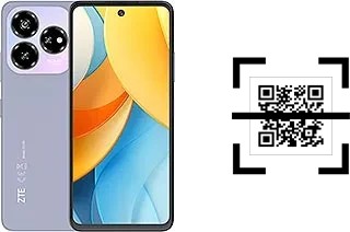 How to read QR codes on a ZTE Blade V60 Design?