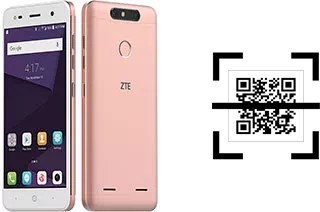 How to read QR codes on a ZTE Blade V8 Mini?