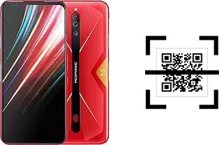 How to read QR codes on a ZTE nubia Red Magic 5G?