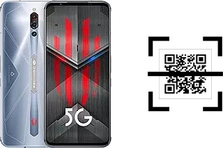 How to read QR codes on a ZTE nubia Red Magic 5S?