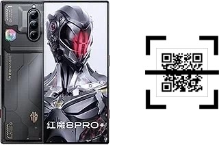 How to read QR codes on a ZTE nubia Red Magic 8 Pro+?