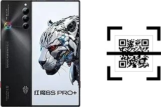 How to read QR codes on a ZTE nubia Red Magic 8S Pro+?