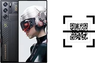 How to read QR codes on a ZTE nubia Red Magic 9 Pro?