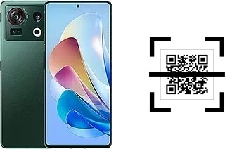 How to read QR codes on a ZTE nubia Z40S Pro?