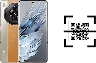 How to read QR codes on a ZTE nubia Z50S Pro?