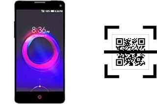 How to read QR codes on a ZTE nubia Z5S mini NX405H?