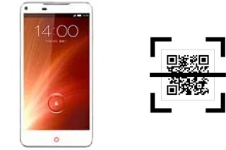 How to read QR codes on a ZTE nubia Z5S?