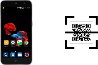 How to read QR codes on a ZTE Small Fresh 3?