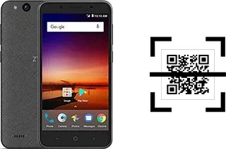 How to read QR codes on a ZTE Tempo X?