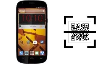 How to read QR codes on a ZTE Warp Sync?