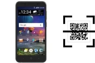 How to read QR codes on a ZTE ZFive G LTE?