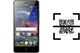 How to read QR codes on a ZTE ZFive L LTE?