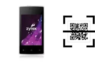 How to read QR codes on a Zyrex ZA966?