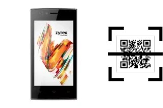 How to read QR codes on a Zyrex ZA977?