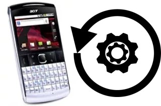 How to reset or restore an Acer beTouch E210