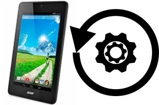 How to reset or restore an Acer Iconia One 7 B1-730