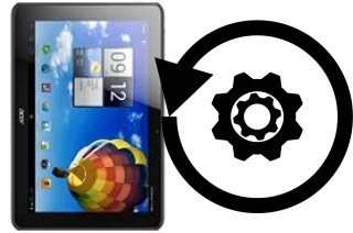 How to reset or restore an Acer Iconia Tab A510