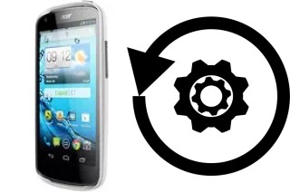 How to reset or restore an Acer Liquid E1