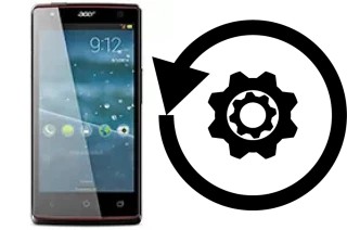 How to reset or restore an Acer Liquid E3