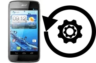 How to reset or restore an Acer Liquid Gallant E350