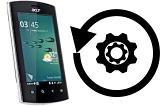 How to reset or restore an Acer Liquid mt