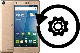 How to reset or restore an Acer Liquid X2