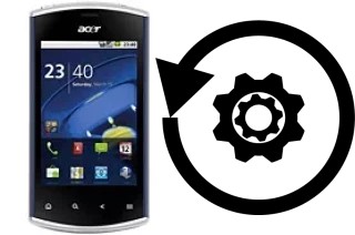 How to reset or restore an Acer Liquid mini E310