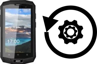 How to reset or restore an AGM A8 Mini