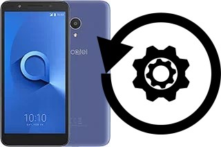 How to reset or restore an alcatel 1x