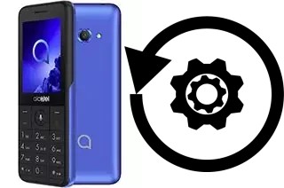 How to reset or restore an alcatel 3088