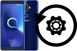 How to reset or restore an alcatel 3v