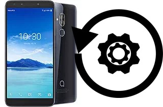 How to reset or restore an alcatel 7