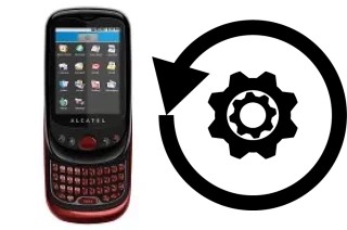 How to reset or restore an alcatel OT-980