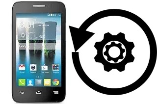 How to reset or restore an alcatel Evolve 2