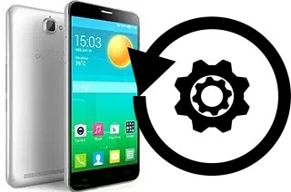 How to reset or restore an alcatel Flash