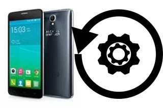 How to reset or restore an alcatel Idol X+