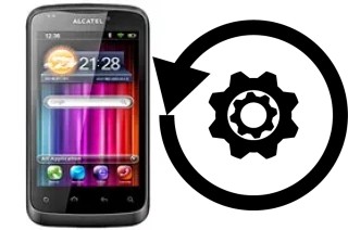 How to reset or restore an alcatel OT-978