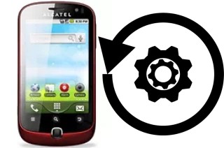 How to reset or restore an alcatel OT-990