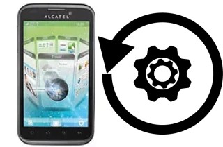 How to reset or restore an alcatel OT-995