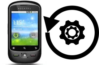 How to reset or restore an alcatel OT-906