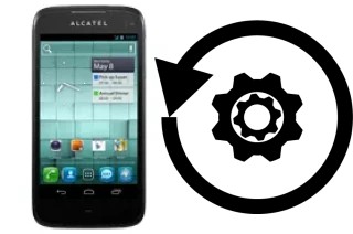 How to reset or restore an alcatel OT-997