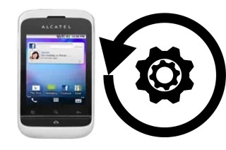 How to reset or restore an alcatel OT-903